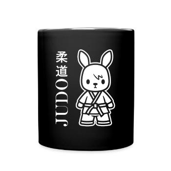 judo - Mug uni - noir - Devant