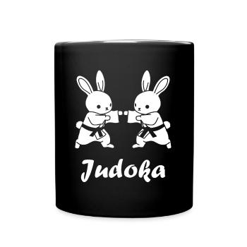 judo - Mug uni - noir - Devant