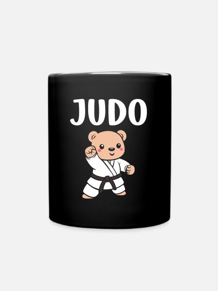 judo - Mug uni - noir