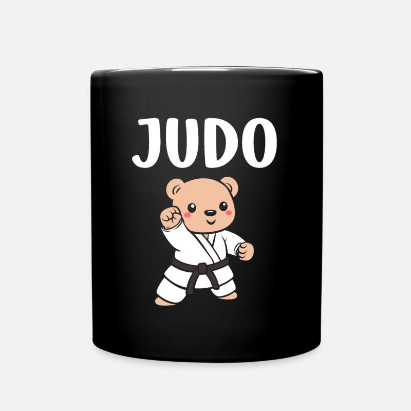Judo - Tasse einfarbig - Schwarz