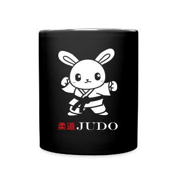 judo - Mug uni - noir - Devant