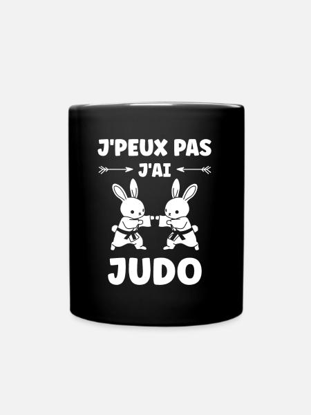 judo - Mug uni - noir