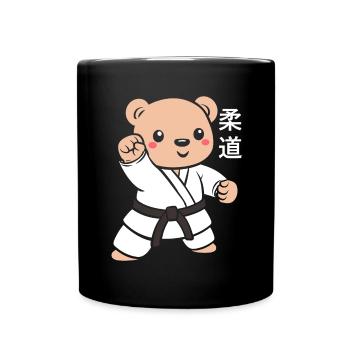 judo - Mug uni - noir - Devant