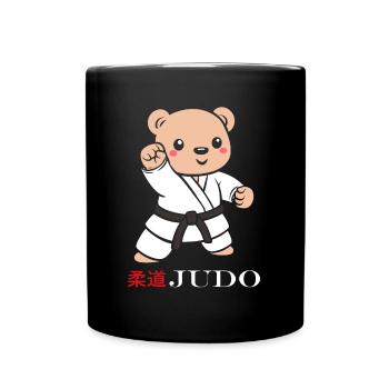 judo - Mug uni - noir - Devant