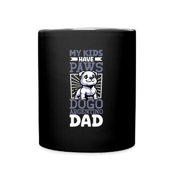 Dogo Argentino Dad - Full Colour Mug - black - Front