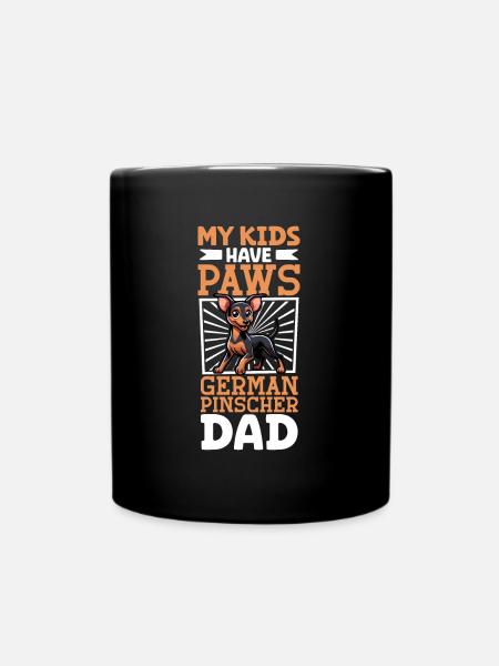 Papa Pinscher allemand - Mug uni - noir