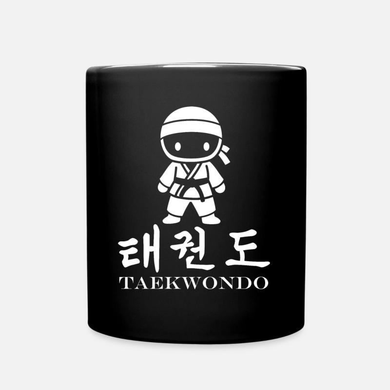 taekwondo - Mug uni - noir