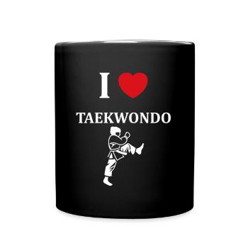 Taekwondo - Full Colour Mug - black - Front