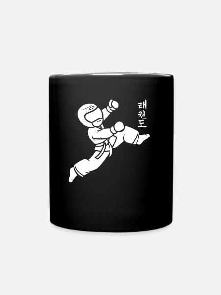 taekwondo - Mug uni - noir