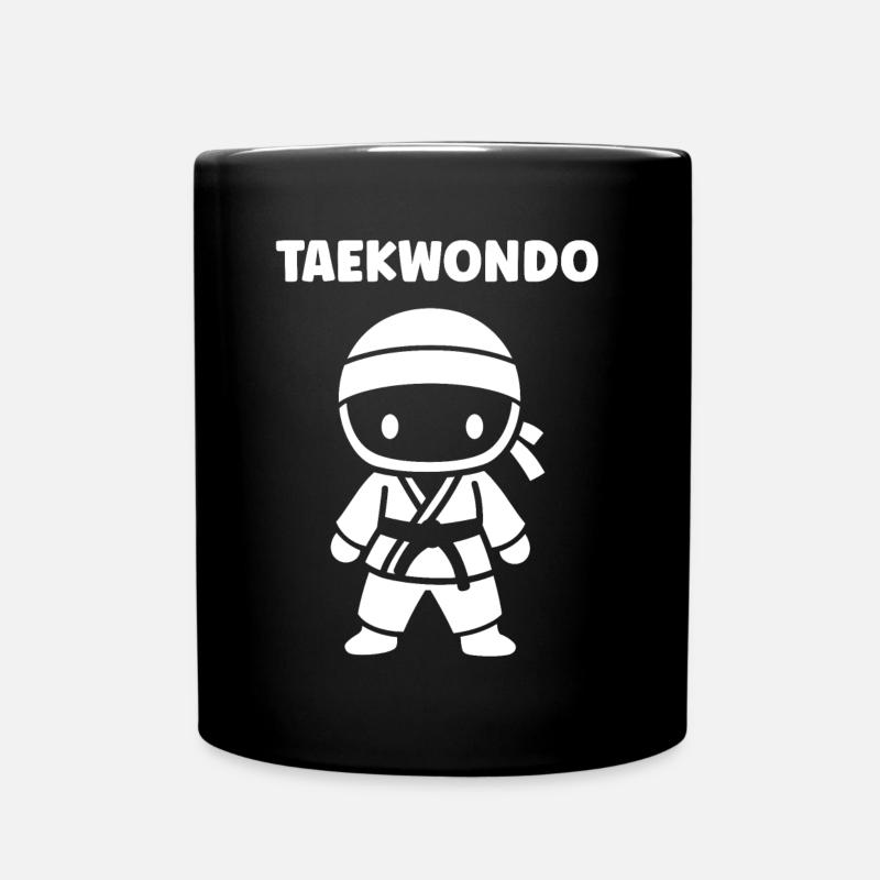 taekwondo - Mug uni - noir