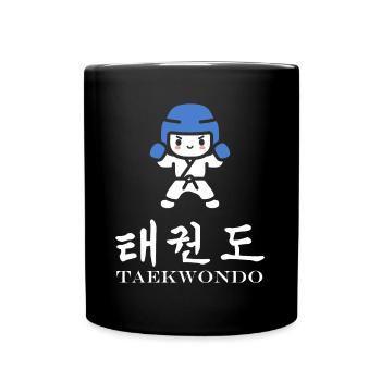 Taekwondo - Full Colour Mug - black - Front