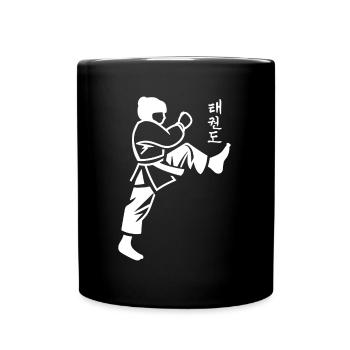 Taekwondo - Full Colour Mug - black - Front