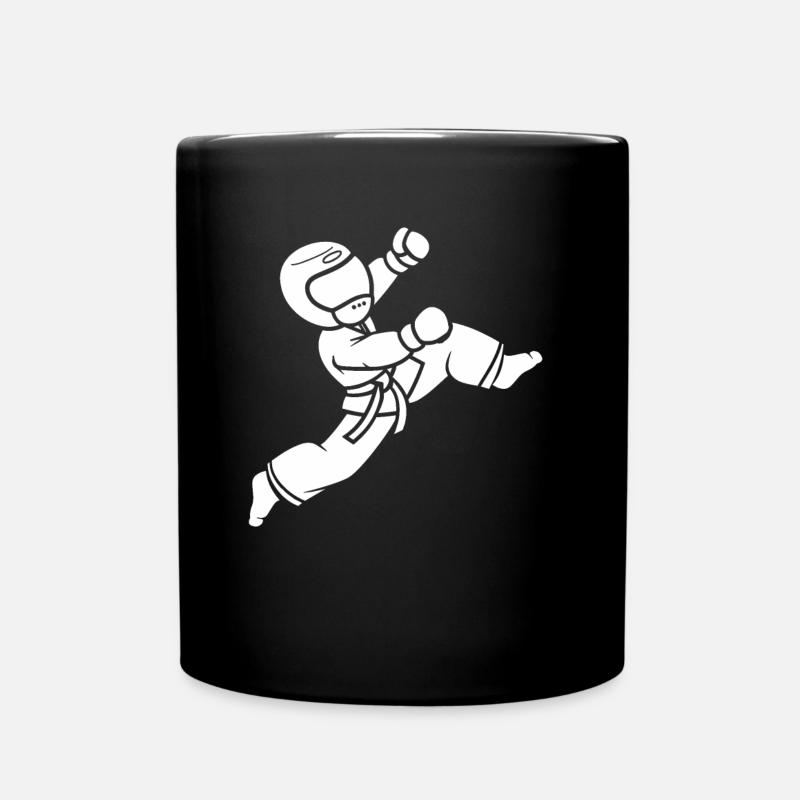 taekwondo - Mug uni - noir