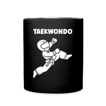 Taekwondo - Full Colour Mug - black - Front