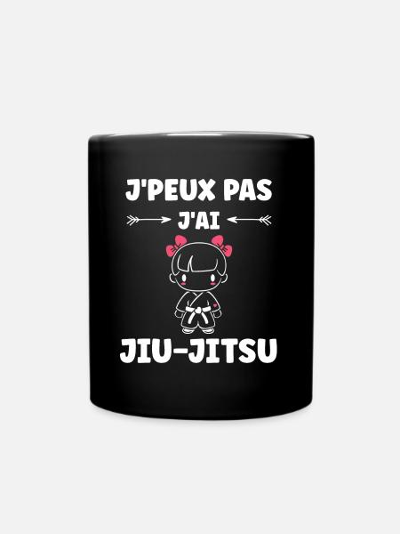 Jiu Jitsu - Tasse einfarbig - Schwarz
