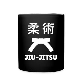 Jiu Jitsu - Full Colour Mug - black - Front
