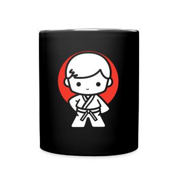 Jiu Jitsu - Full Colour Mug - black - Front