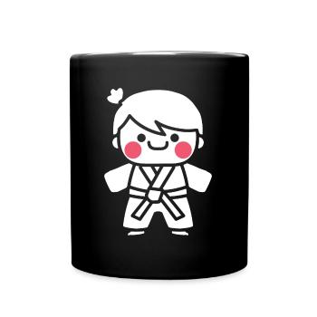 Jiu Jitsu - Full Colour Mug - black - Front