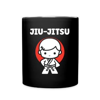 Jiu Jitsu - Full Colour Mug - black - Front