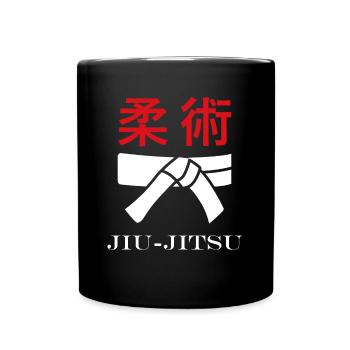 Jiu Jitsu - Full Colour Mug - black - Front