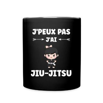 Jiu Jitsu - Full Colour Mug - black - Front