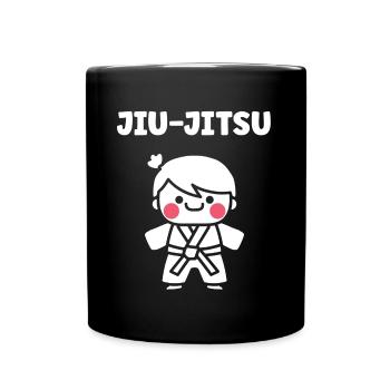 Jiu Jitsu - Full Colour Mug - black - Front
