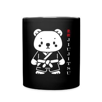 Jiu Jitsu - Full Colour Mug - black - Front