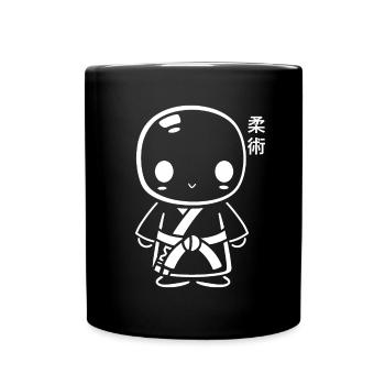 Jiu Jitsu - Tasse einfarbig - Schwarz - Vorne