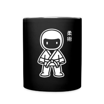 Jiu Jitsu - Full Colour Mug - black - Front