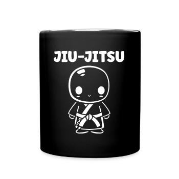 Jiu Jitsu - Full Colour Mug - black - Front
