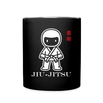 Jiu Jitsu - Full Colour Mug - black - Front