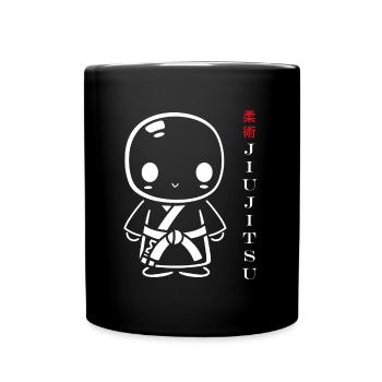 Jiu Jitsu - Full Colour Mug - black - Front