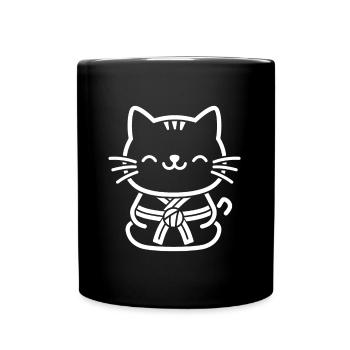 Jiu Jitsu - Full Colour Mug - black - Front