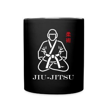 Jiu Jitsu - Full Colour Mug - black - Front