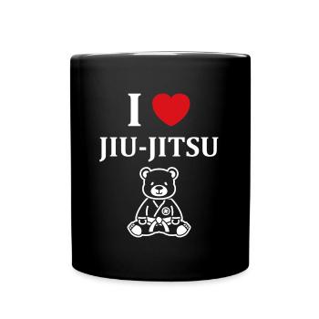 Jiu Jitsu - Full Colour Mug - black - Front