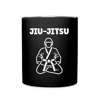 Jiu Jitsu - Full Colour Mug - black - Front