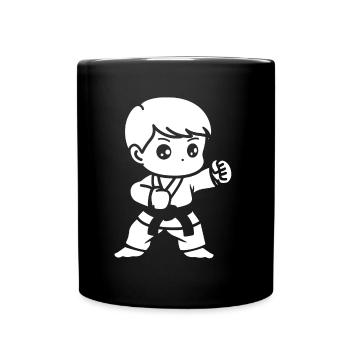 Jiu Jitsu - Full Colour Mug - black - Front
