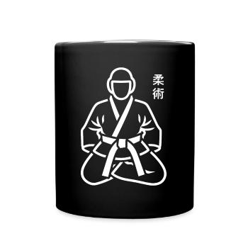 Jiu Jitsu - Full Colour Mug - black - Front