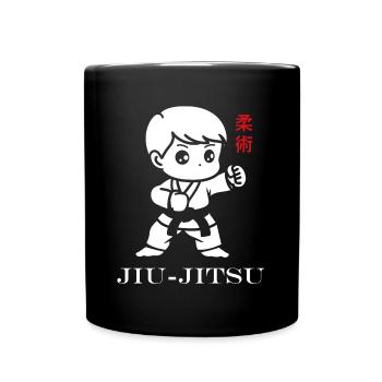 Jiu Jitsu - Full Colour Mug - black - Front