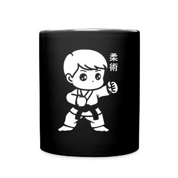 Jiu Jitsu - Full Colour Mug - black - Front