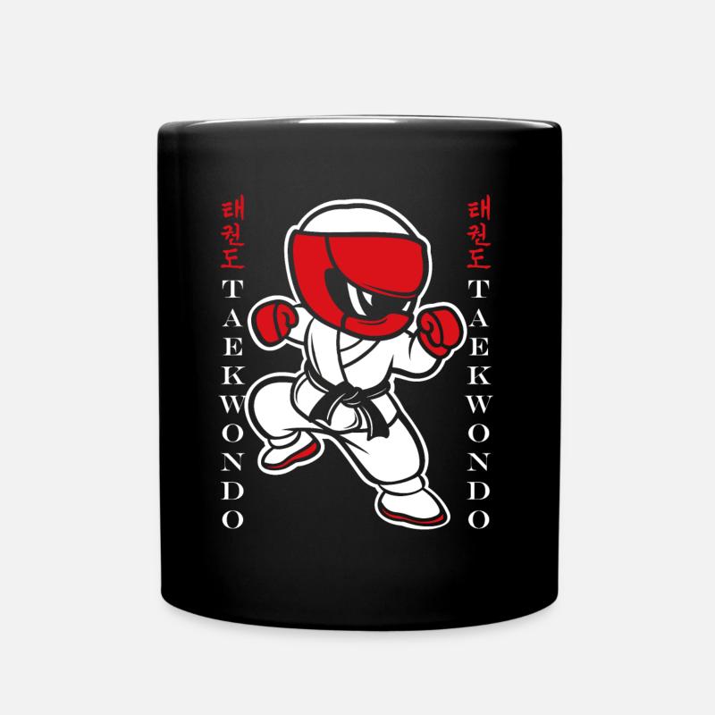 taekwondo - Mug uni - noir
