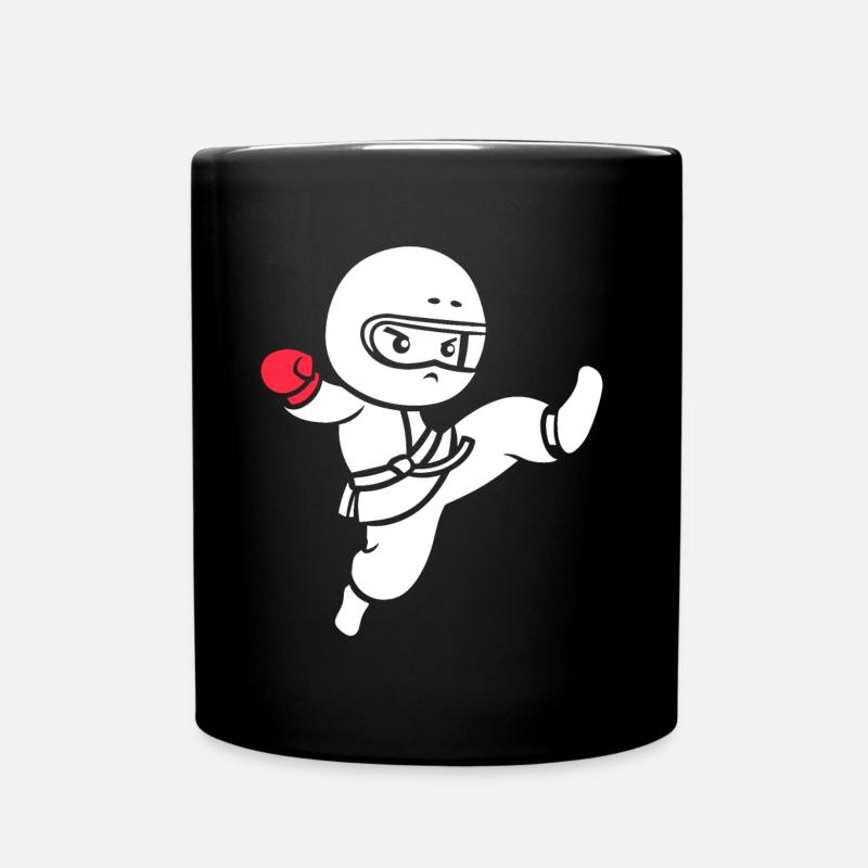 taekwondo - Mug uni - noir