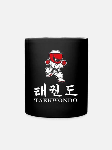 taekwondo - Mug uni - noir