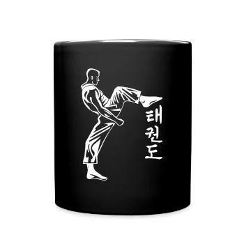 Taekwondo - Full Colour Mug - black - Front