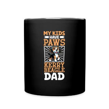 Kerry Beagle Dad - Full Colour Mug - black - Front