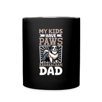 Karakakan Papa - Mug uni - noir - Devant