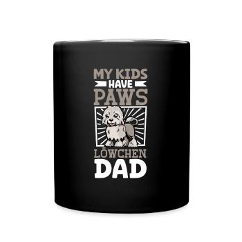 Lion Dad - Full Colour Mug - black - Front