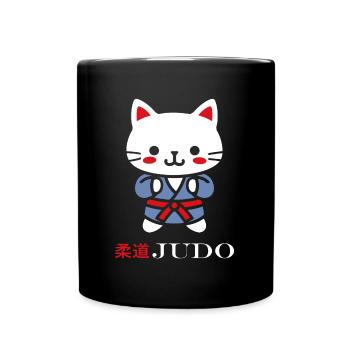 judo - Mug uni - noir - Devant