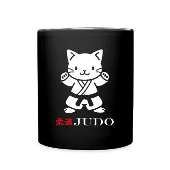 judo - Mug uni - noir - Devant