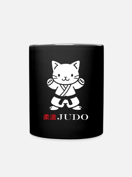 judo - Mug uni - noir